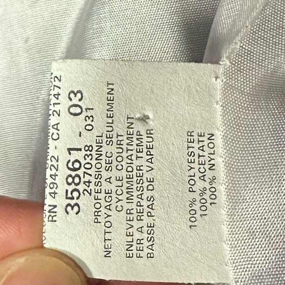 Jesssica McClintock for Gunne Sax Black Satin Cocktail Dress White Tulle Size 7 - Picture 8 of 13